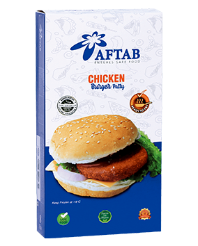 AFTAB Chicken Burger Patty- IG Foods Ltd.